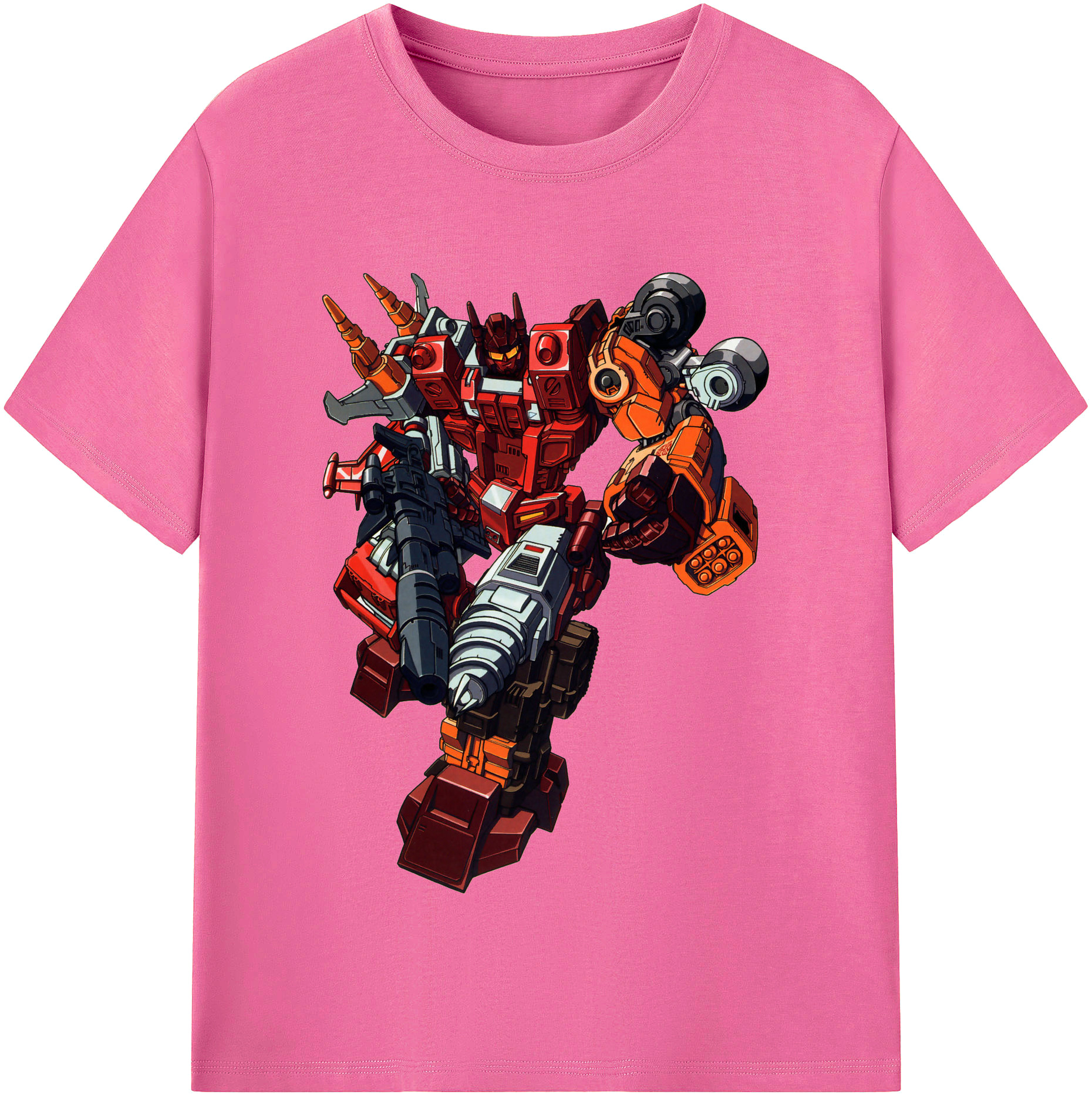 （画像用）  レディースカジュアルプリントTシャツ（綿100％）